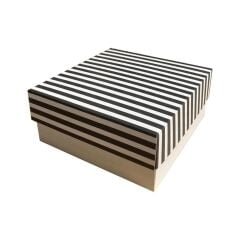 20x20x9 cm Kapaklı Beyaz Kutu,E Ticaret Kargo Kutusu