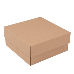 20x20x9 cm E Ticaret Karton Kargo Kutusu (kapaklı) siyah yıldız - 100